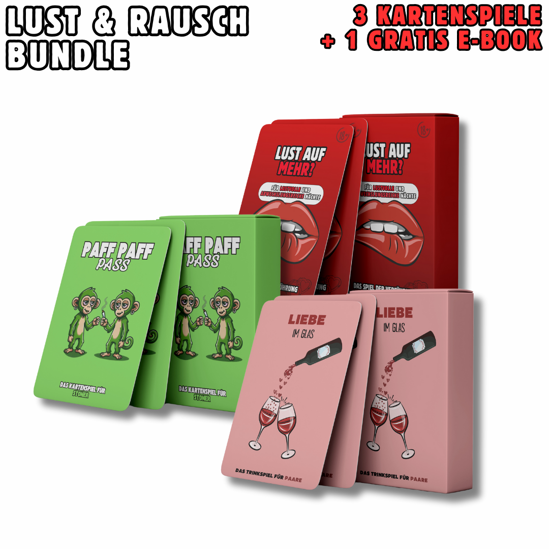 LUST & RAUSCH-BUNDLE - 3 Kaufen, 2 Bezahlen