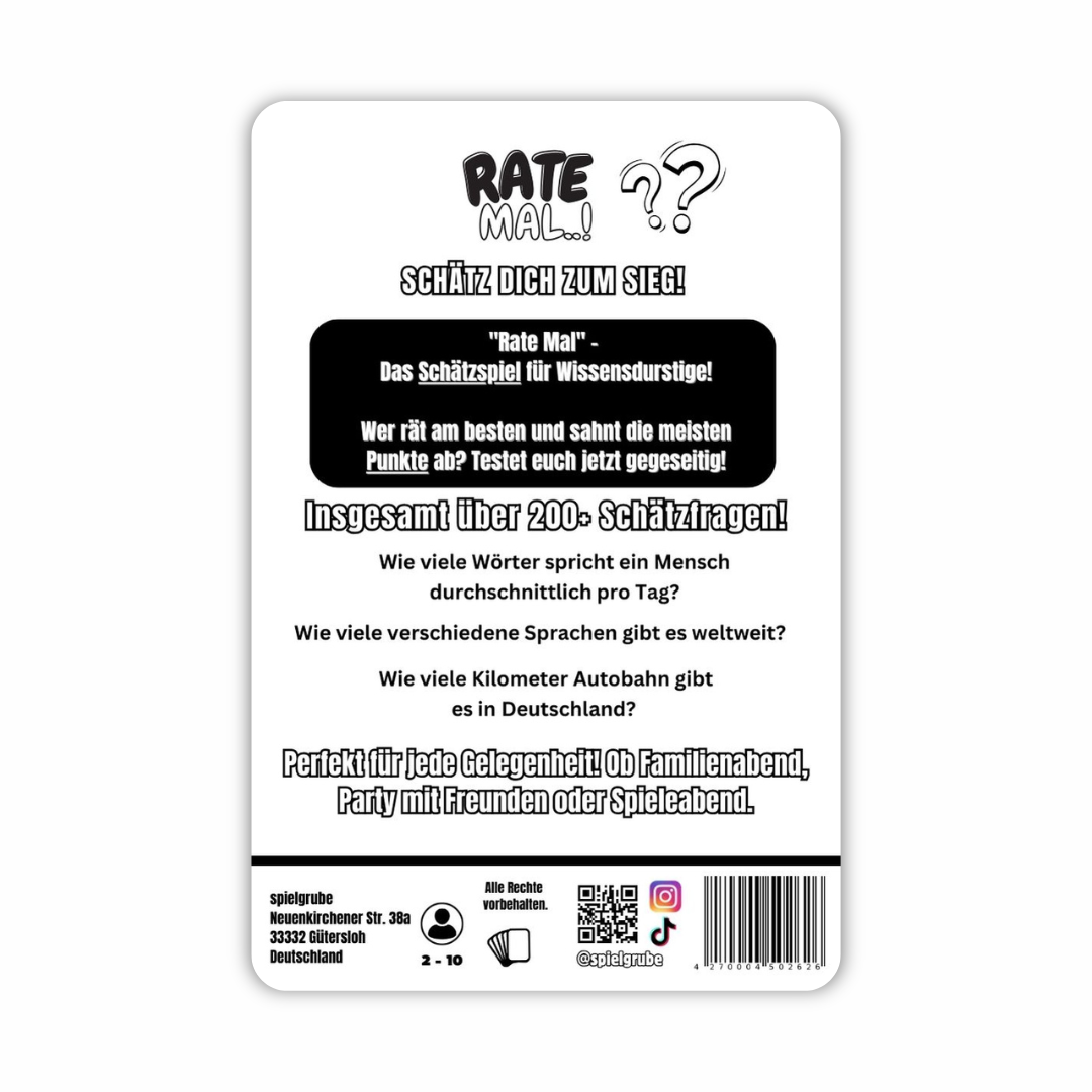 Rate Mal!