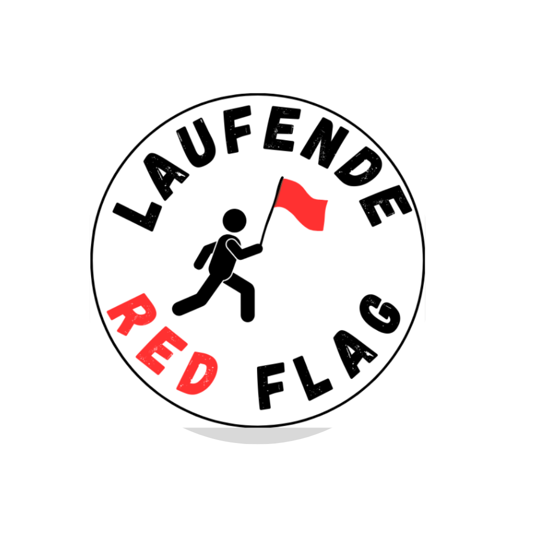 Klebesticker "Laufende Redflag"