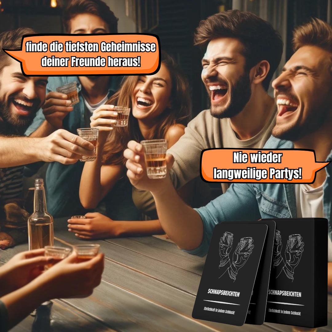 „Lustiges Trinkspiel mit Aufgaben für WG-Abende & Partys Beichten extrem