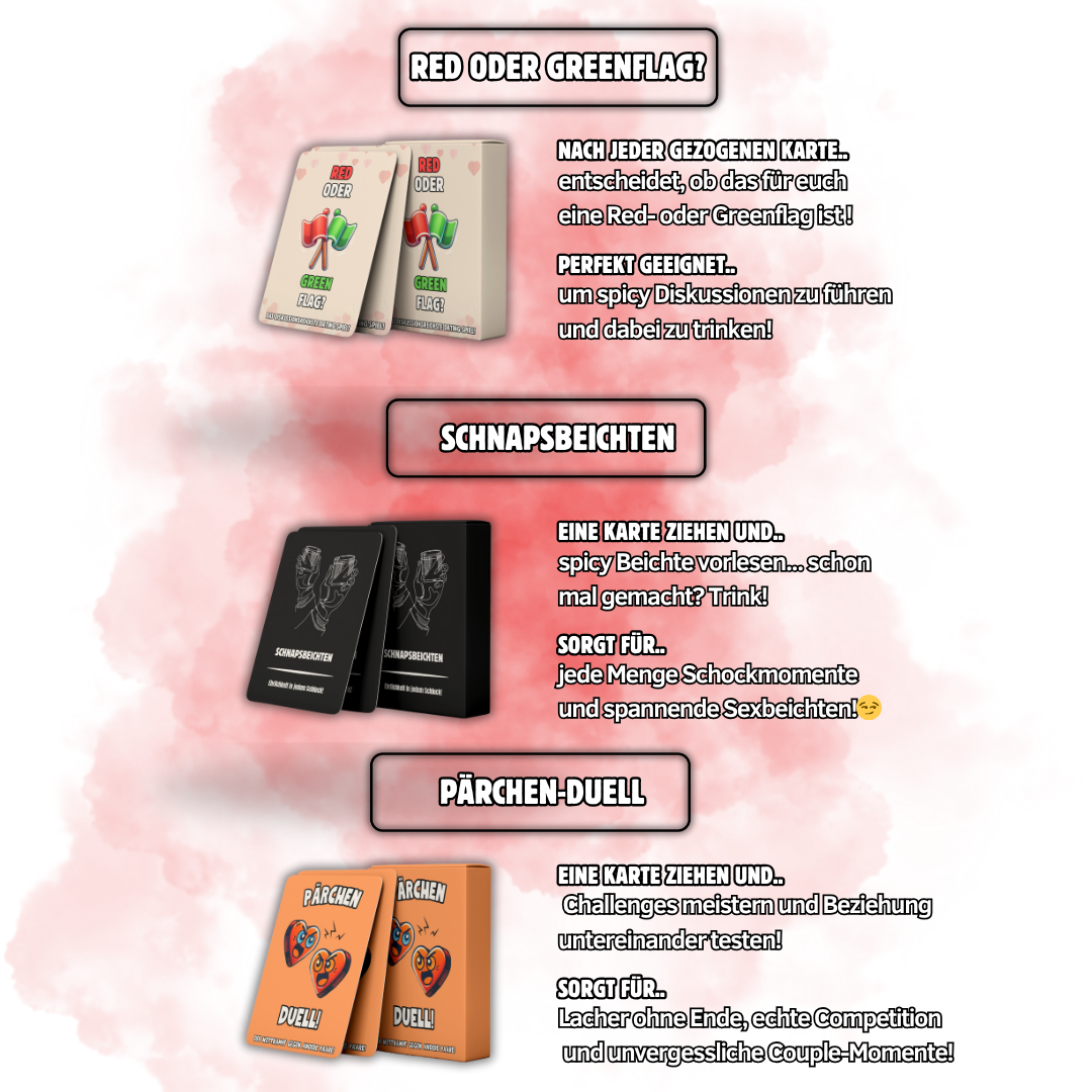 Sexuelle Entdeckungsbox – inspiriert Paare zu neuen Erfahrungen & Gesprächen