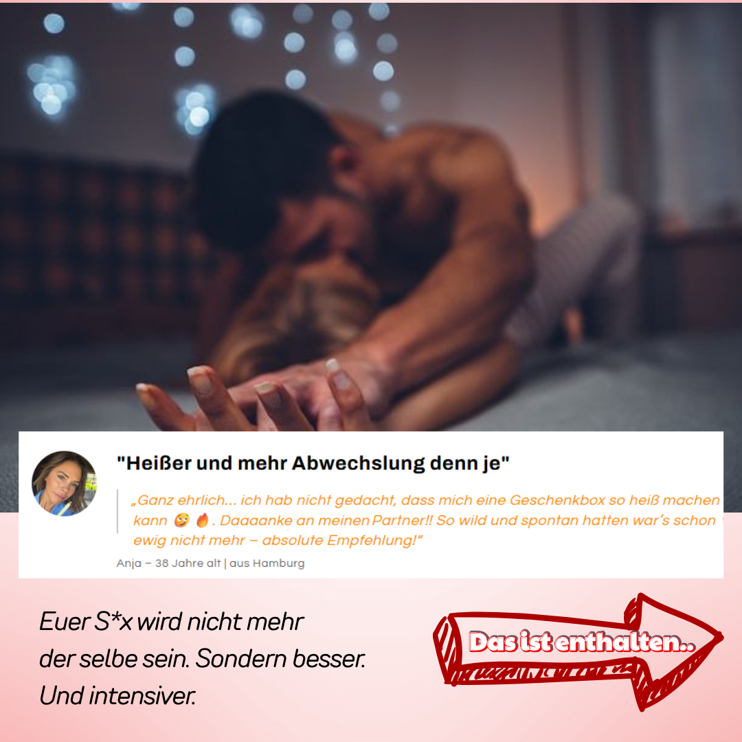 Geschenkbox um die Ehe aufzufrischen – voller Ideen für Nähe und Intimität