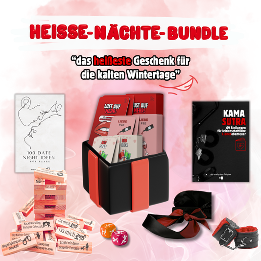 Weihnachtsgeschenk für Paare – intime Geschenkbox für romantische Winterabende